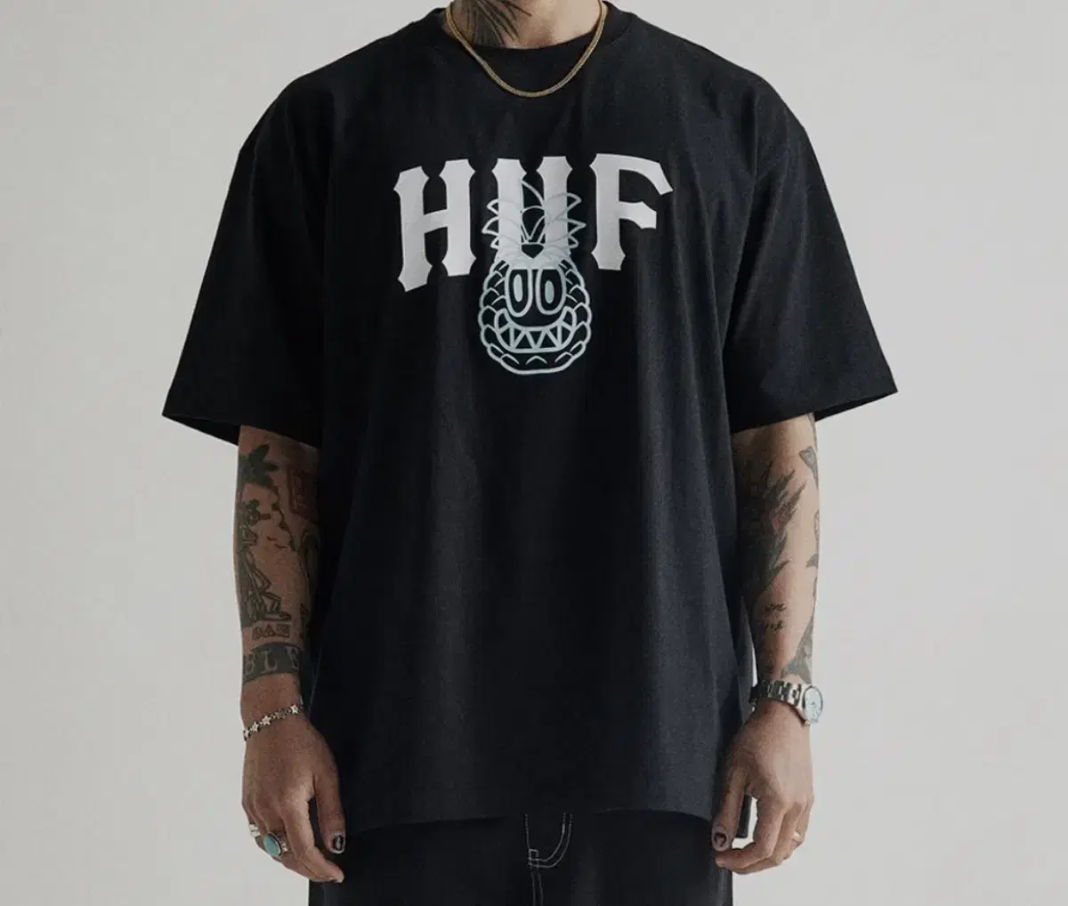 허프 레디 반팔 M HUF X REDDY PINNACLE TEE